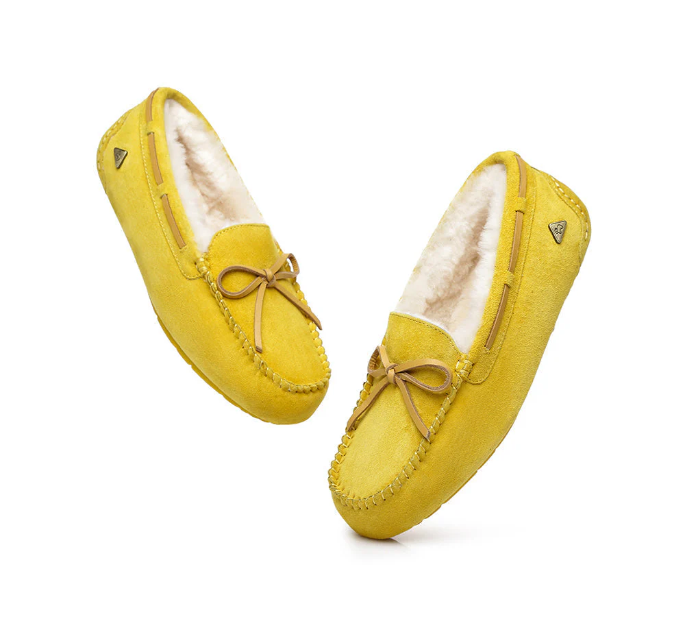EVERAU® UGG Women Sheepskin Wool Casual Miracle Moccasins - Image 10