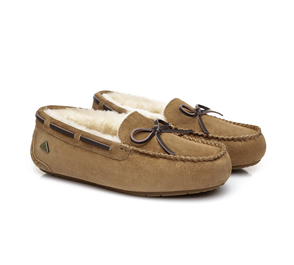 EVERAU® UGG Women Sheepskin Wool Casual Miracle Moccasins - Image 17