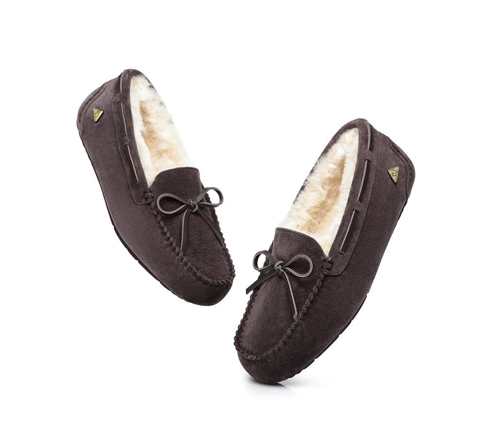 EVERAU® UGG Women Sheepskin Wool Casual Miracle Moccasins - Image 24