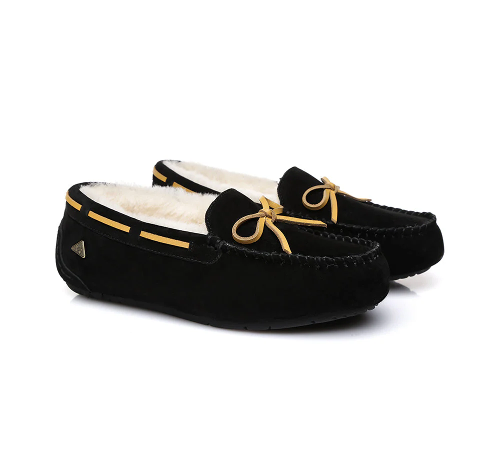 EVERAU® UGG Women Sheepskin Wool Casual Miracle Moccasins - Image 27