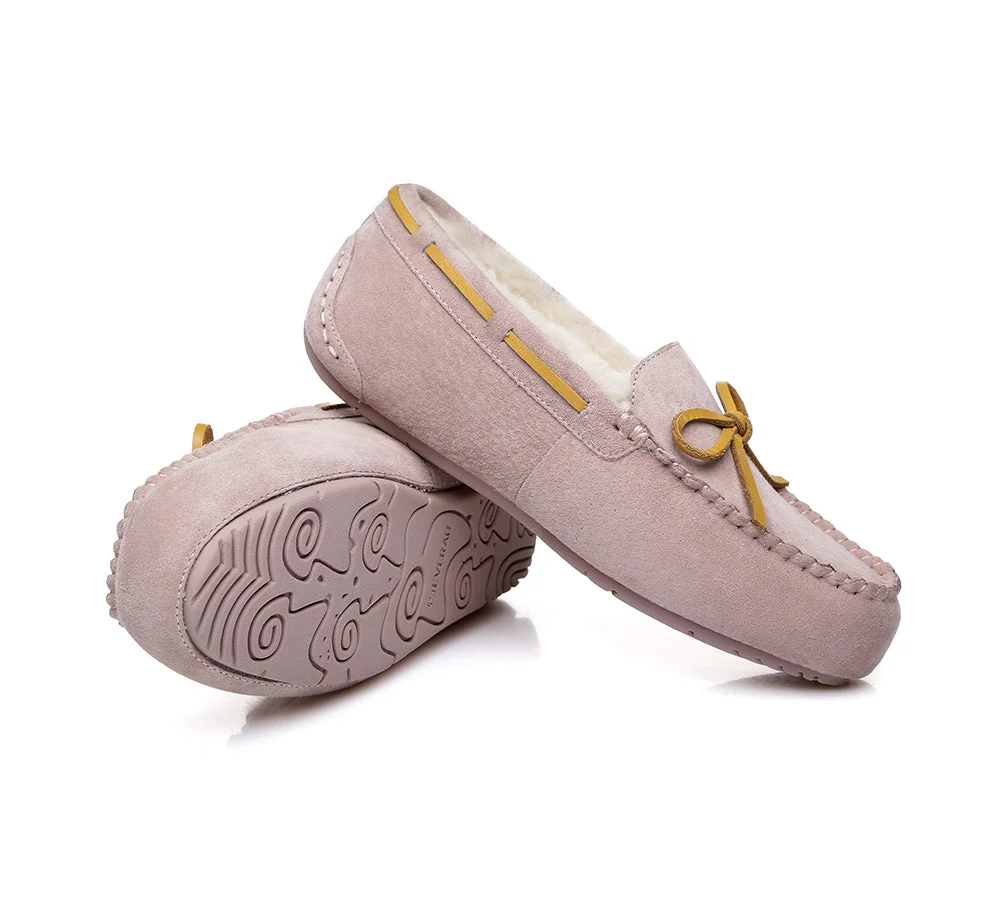 EVERAU® UGG Women Sheepskin Wool Casual Miracle Moccasins - Image 3