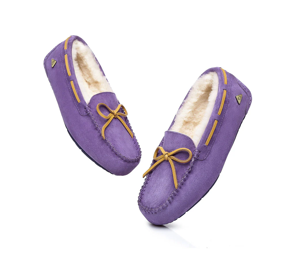 EVERAU® UGG Women Sheepskin Wool Casual Miracle Moccasins - Image 34
