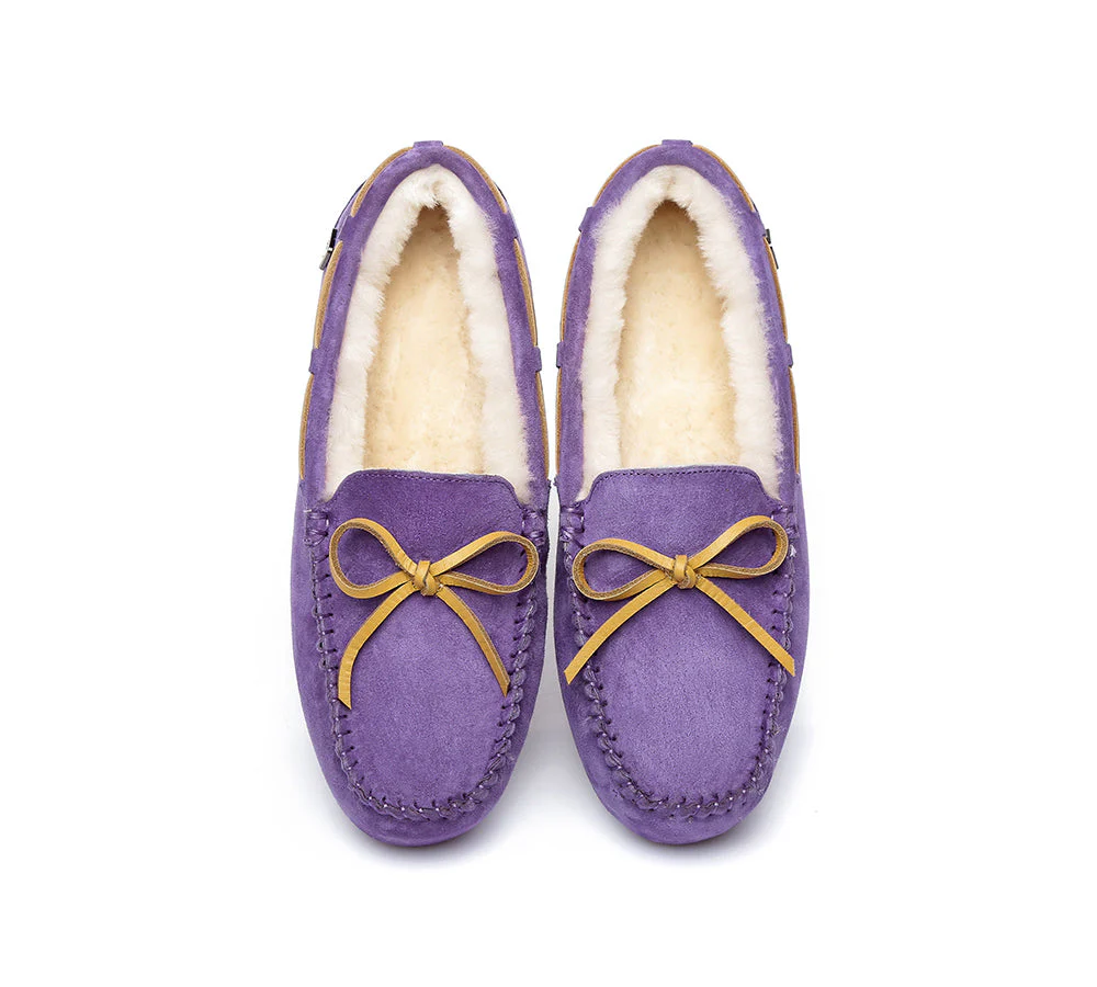 EVERAU® UGG Women Sheepskin Wool Casual Miracle Moccasins - Image 35