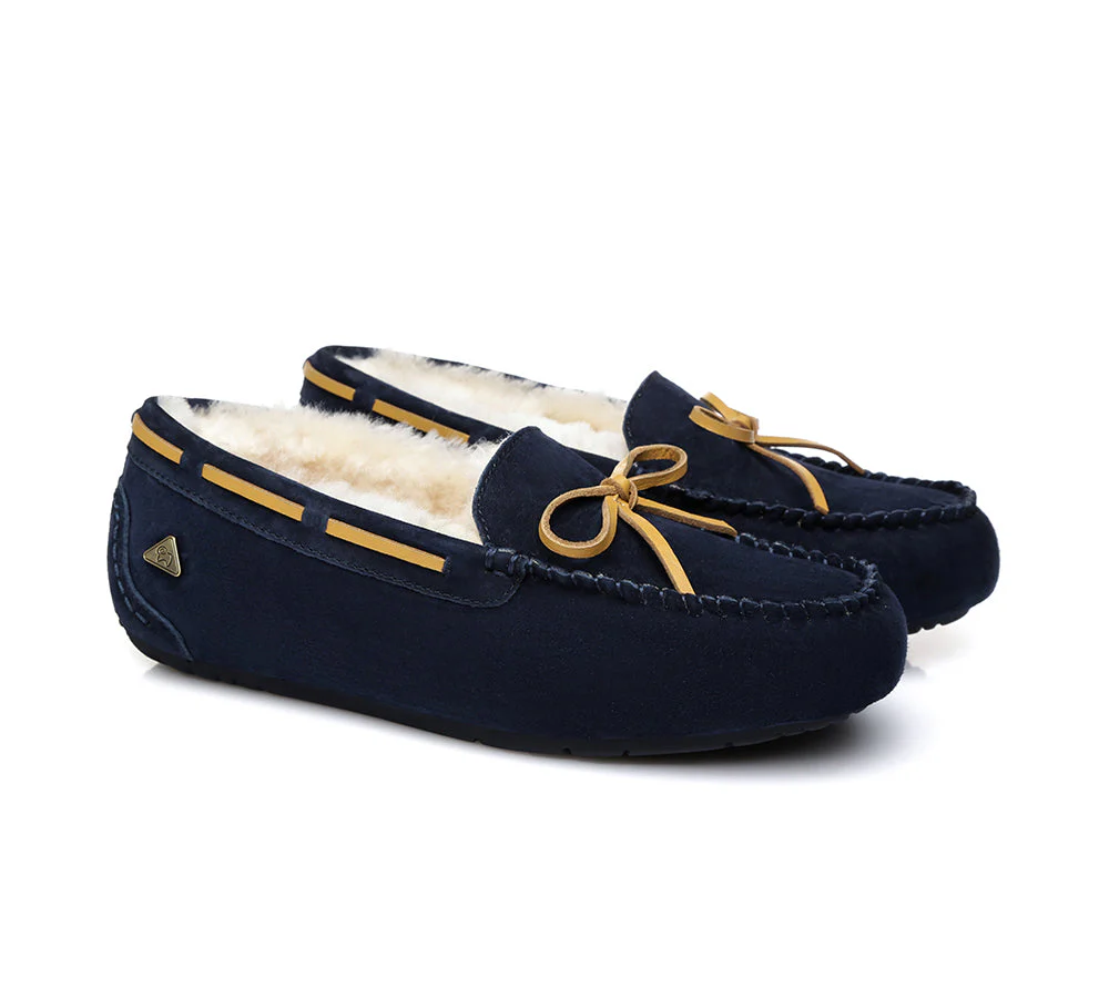EVERAU® UGG Women Sheepskin Wool Casual Miracle Moccasins - Image 42
