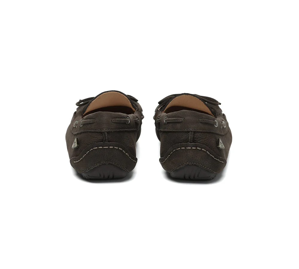 EVERAU® Women Leather Bow Casual Loafers Summer Moccasins Monty - Image 26