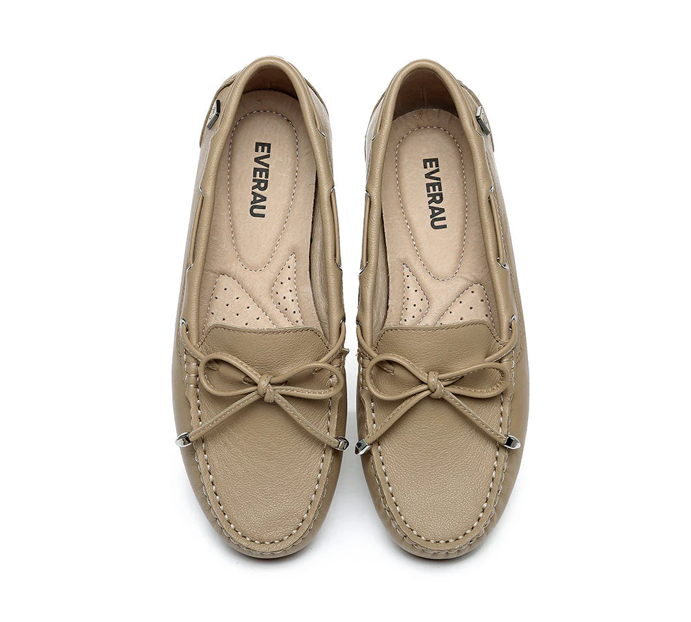 EVERAU® Women Leather Casual Summer Moccasin Frida - Image 24