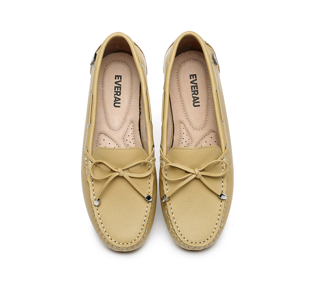 EVERAU® Women Leather Casual Summer Moccasin Frida - Image 30