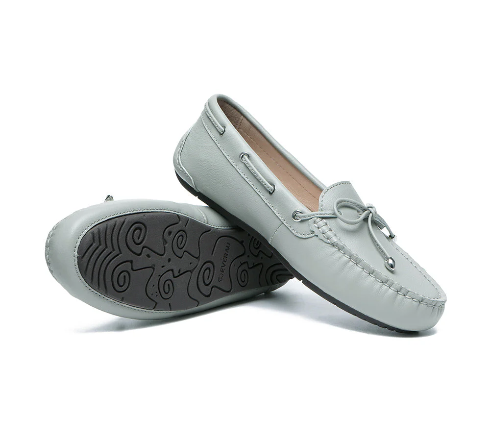 EVERAU® Women Leather Casual Summer Moccasin Frida - Image 33