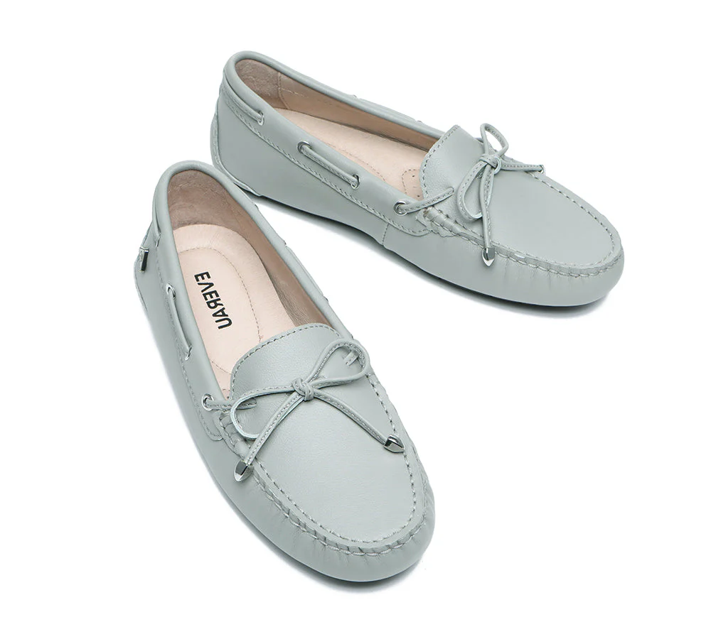 EVERAU® Women Leather Casual Summer Moccasin Frida - Image 36