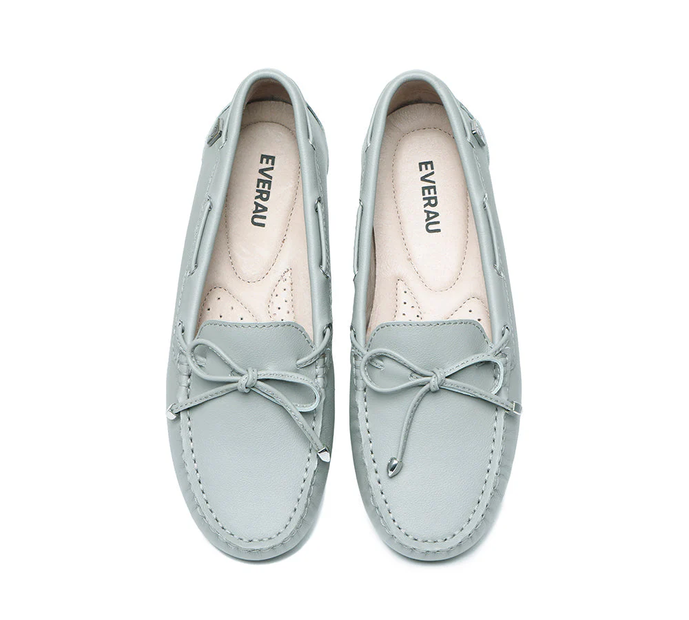 EVERAU® Women Leather Casual Summer Moccasin Frida - Image 38
