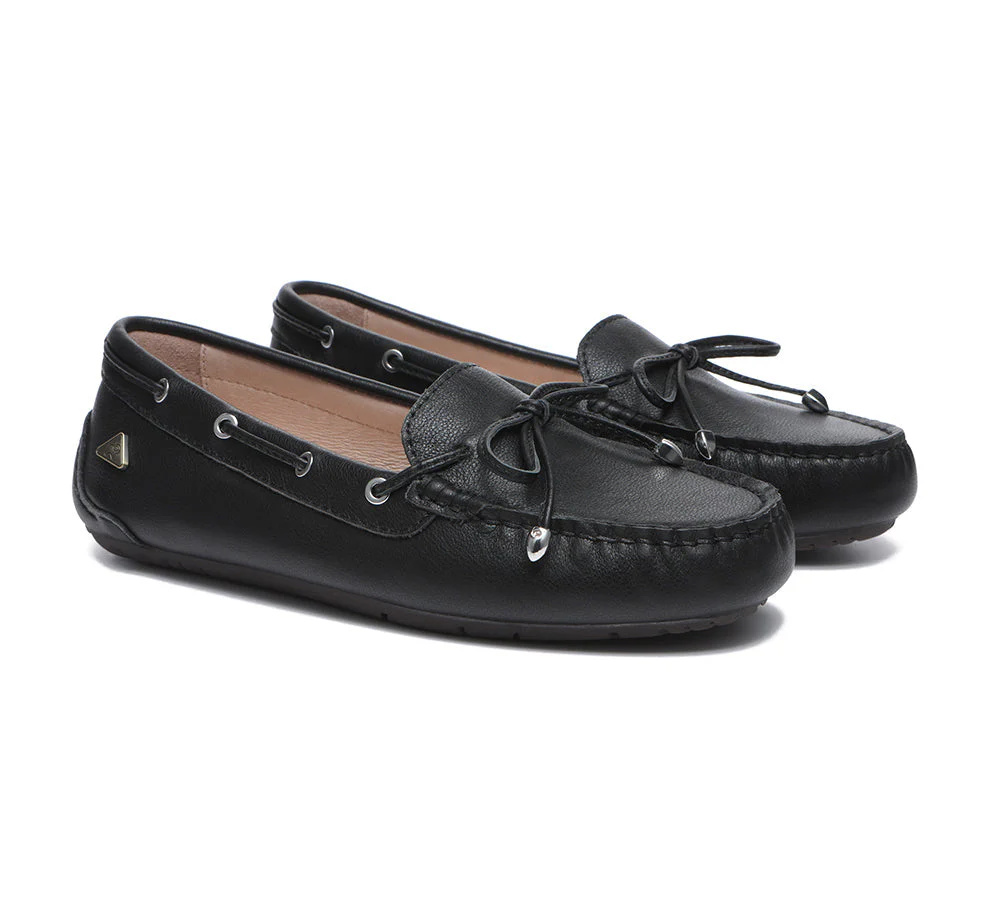 EVERAU® Women Leather Casual Summer Moccasin Frida - Image 40