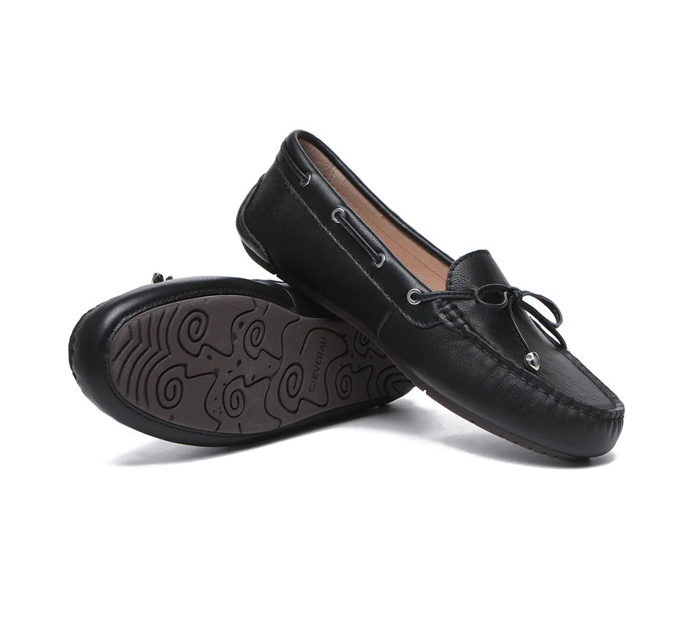 EVERAU® Women Leather Casual Summer Moccasin Frida - Image 41