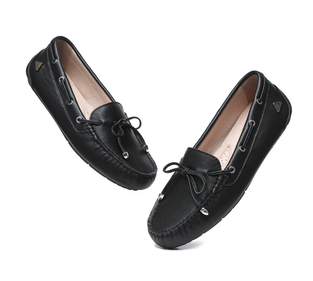 EVERAU® Women Leather Casual Summer Moccasin Frida - Image 43