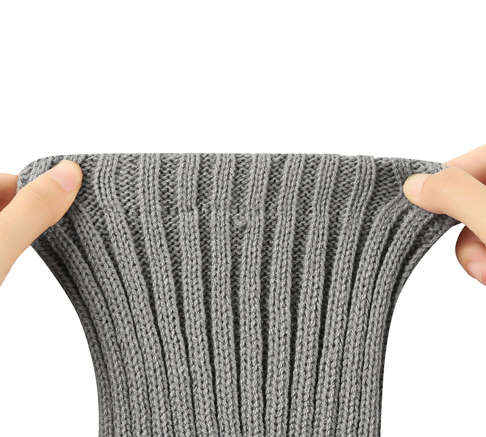 EVERAU® Women Stretchy Ribbed Knit Thick Leg Warmers - Image 14