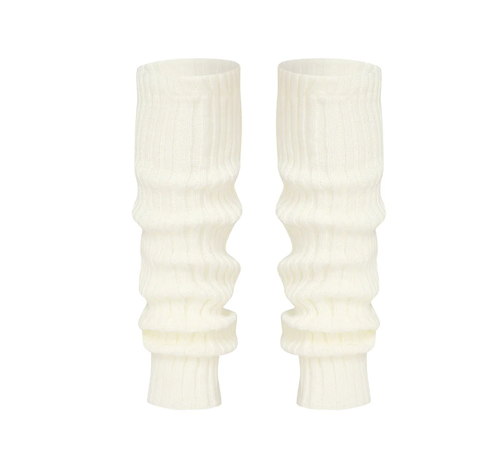 EVERAU® Women Stretchy Ribbed Knit Thick Leg Warmers - Image 16