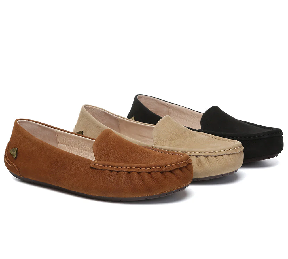 EVERAU® Women Suede Leather Casual Summer Moccasins Morris