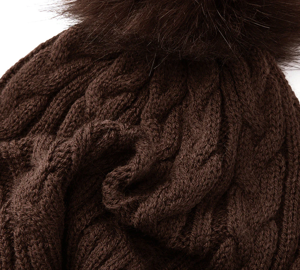 EVERAU® Wool Blend Pom Pom Beanie Conira Hat - Image 17