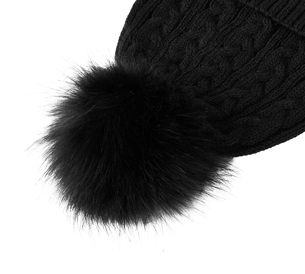 EVERAU® Wool Blend Pom Pom Beanie Conira Hat - Image 22