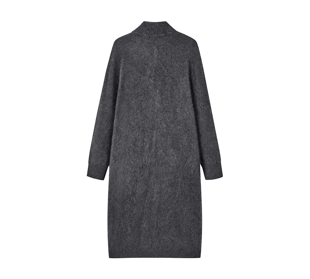 EVERAU® Yak Wool Cashmere Blend Knitwear Long Cardigan Grumo - Image 9