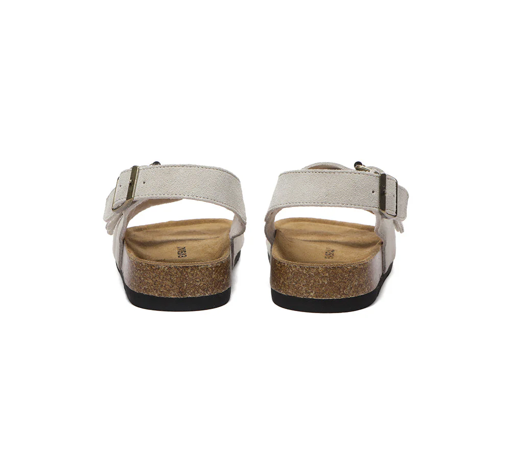 EVERAU® Adjustable Straps Embossed Slingback Summer Sandals Layne - Image 21