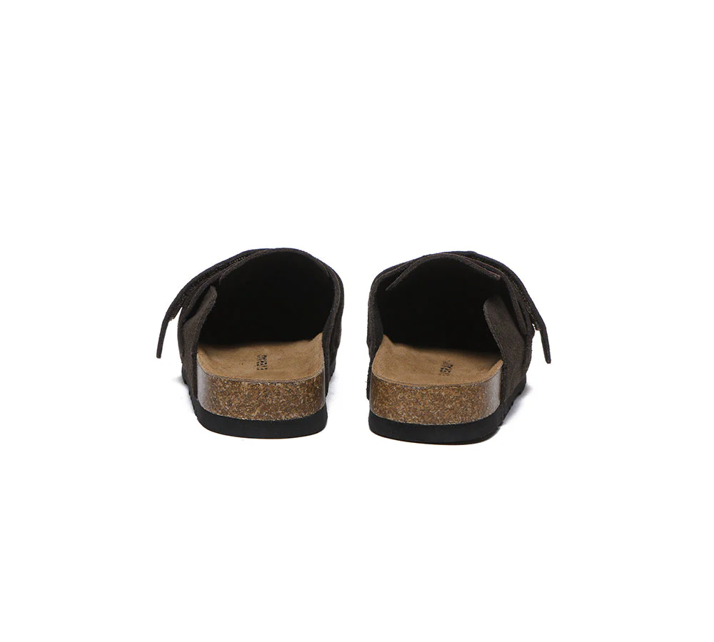 EVERAU® Double Adjustable Strap Embossed Slip-on Summer Flat Clog Slides Skyler - Image 16