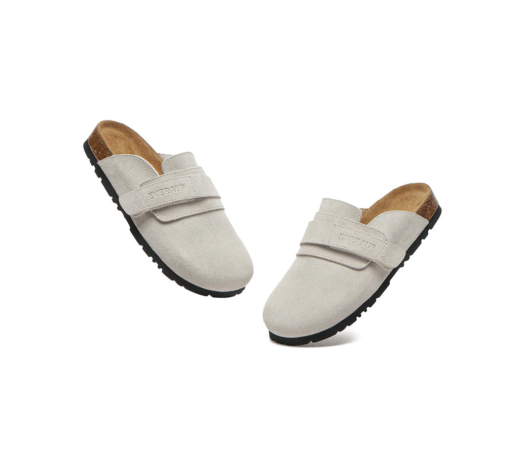 EVERAU® Double Adjustable Strap Embossed Slip-on Summer Flat Clog Slides Skyler - Image 22