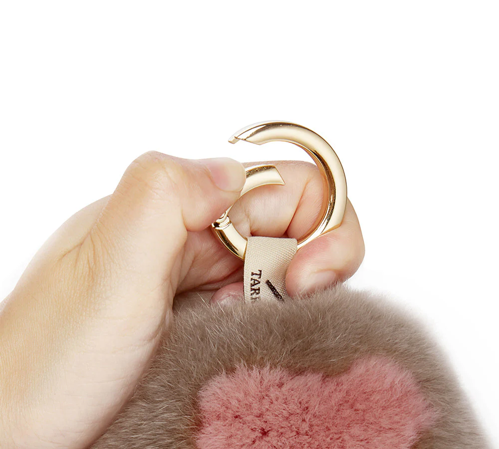 Fluffy Cat Paw Keyring - Image 29