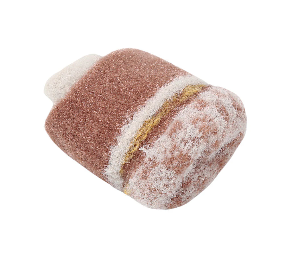 Kids Knit Fingerless Ultra Plush Knit Gloves - Image 32