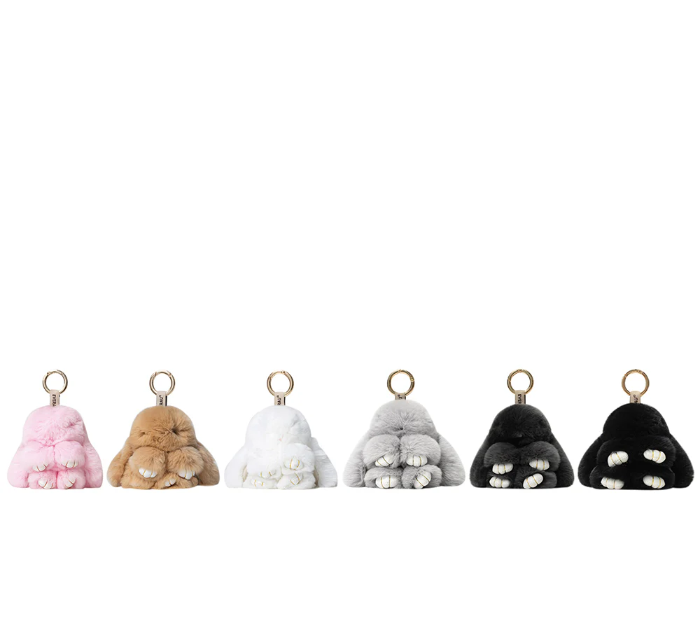 EVERAU® Fluffy Lop Keyrings