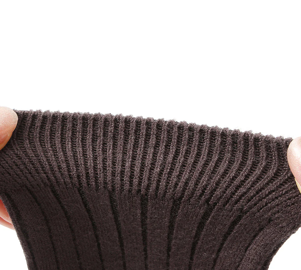 Men Wool Blend Socks 4 Pairs - Image 6