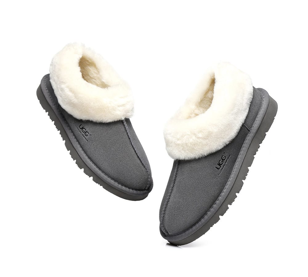 AUSTRALIAN SHEPHERD® UGG Slippers Sheepskin Wool Ankle Homey - Image 12