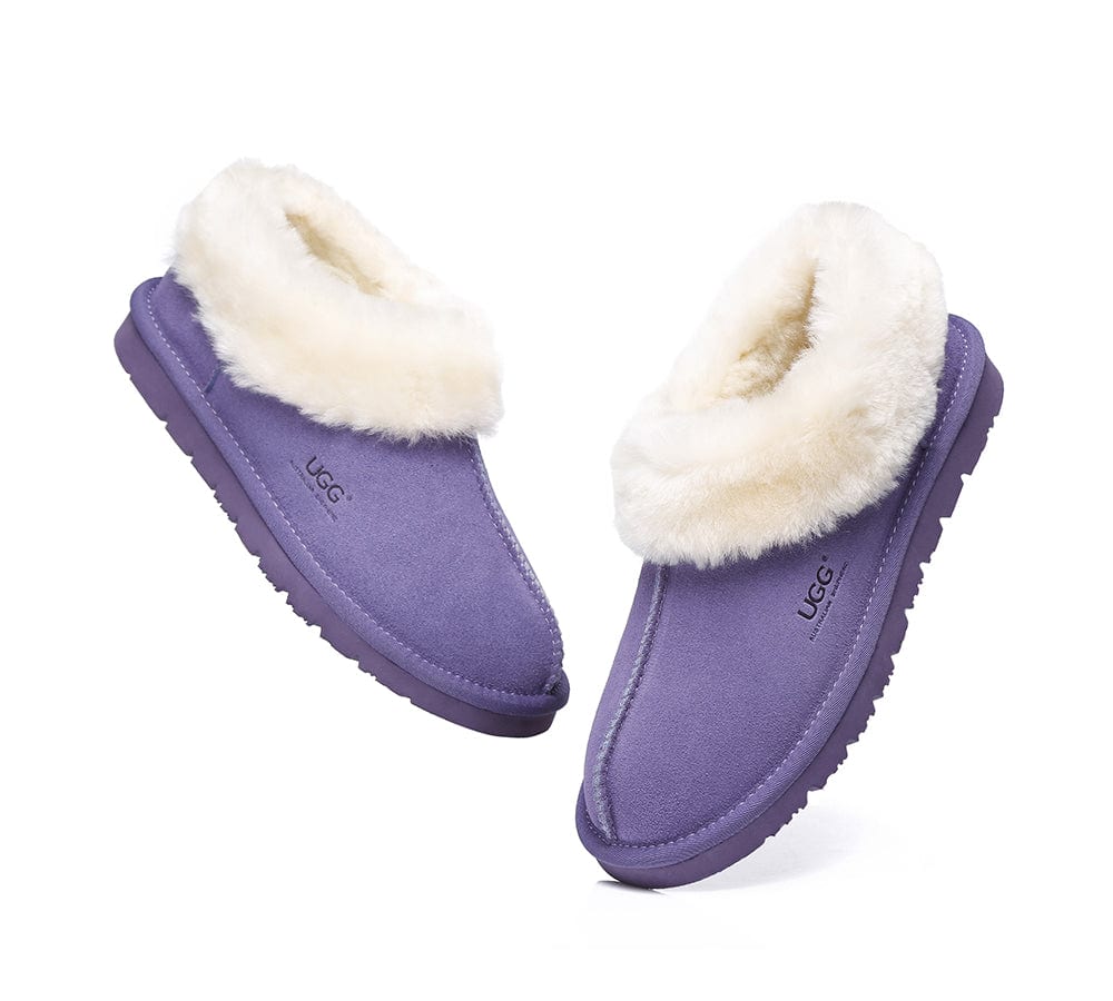 AUSTRALIAN SHEPHERD® UGG Slippers Sheepskin Wool Ankle Homey - Image 18