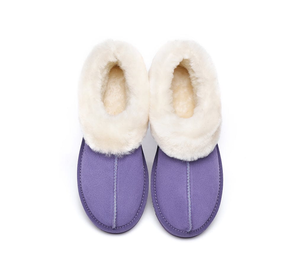 AUSTRALIAN SHEPHERD® UGG Slippers Sheepskin Wool Ankle Homey - Image 19