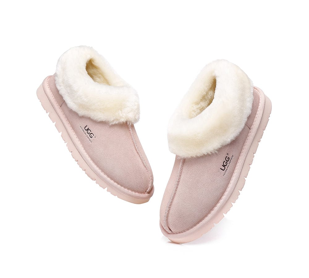 AUSTRALIAN SHEPHERD® UGG Slippers Sheepskin Wool Ankle Homey - Image 24