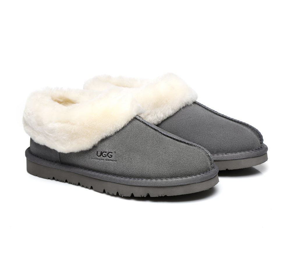 AUSTRALIAN SHEPHERD® UGG Slippers Sheepskin Wool Ankle Homey - Image 9