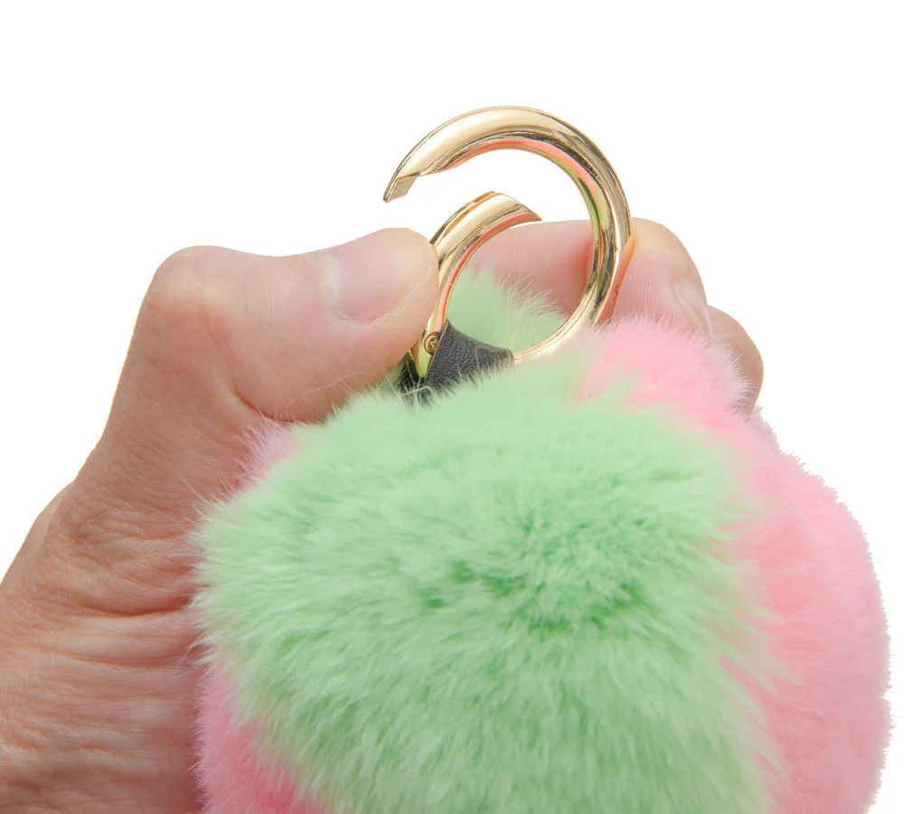 TARRAMARRA® Fluffy Peach Keyring - Image 12