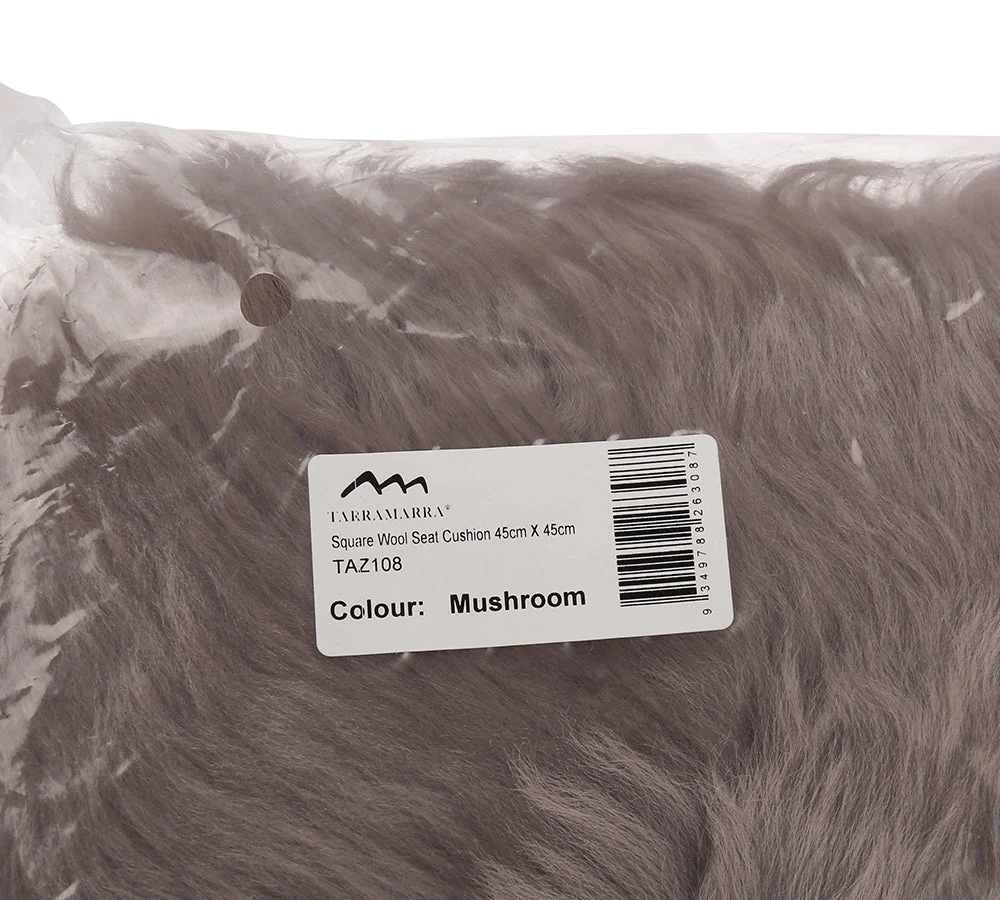TARRAMARRA® Square Wool Seat Cushion 45cm X 45cm - Image 15