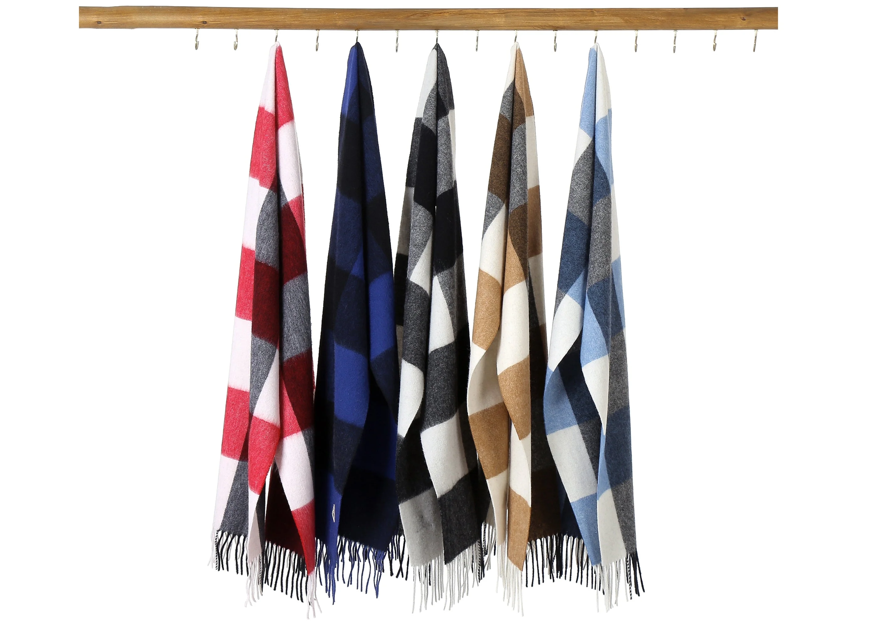 Tartan 100% Wool Scarf - Image 3