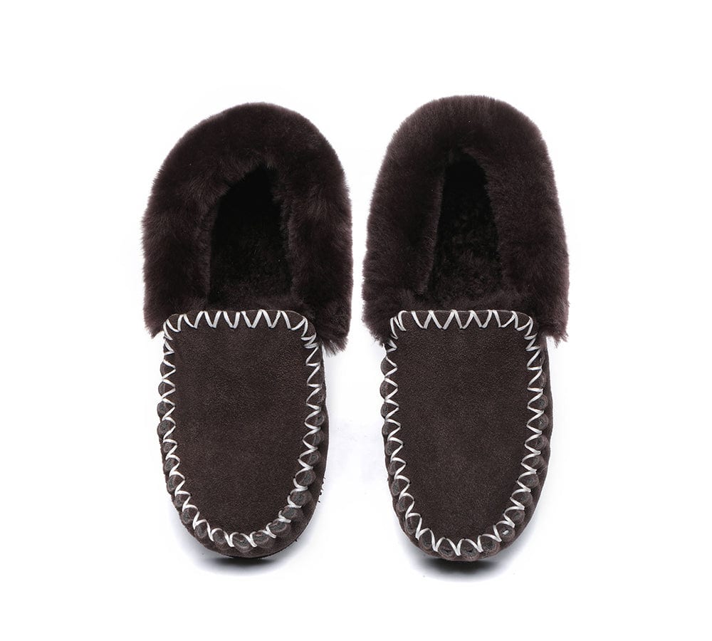 UGG Ankle Slippers Unisex Popo Moccasins - Image 13