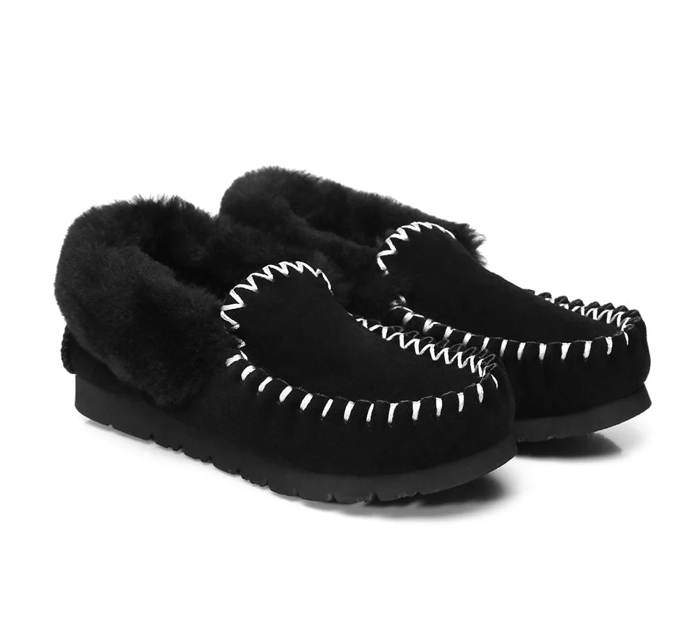 UGG Ankle Slippers Unisex Popo Moccasins - Image 21