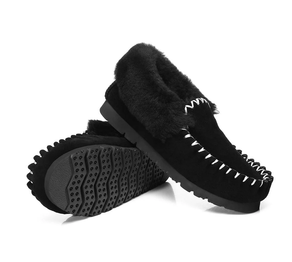UGG Ankle Slippers Unisex Popo Moccasins - Image 22