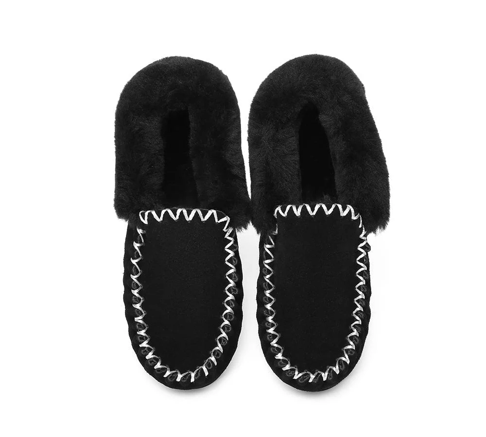 UGG Ankle Slippers Unisex Popo Moccasins - Image 25