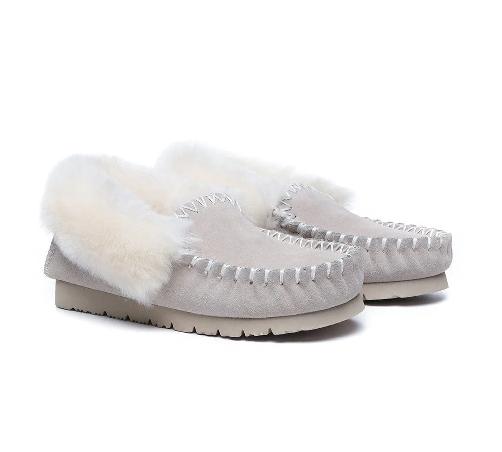 UGG Ankle Slippers Unisex Popo Moccasins - Image 3