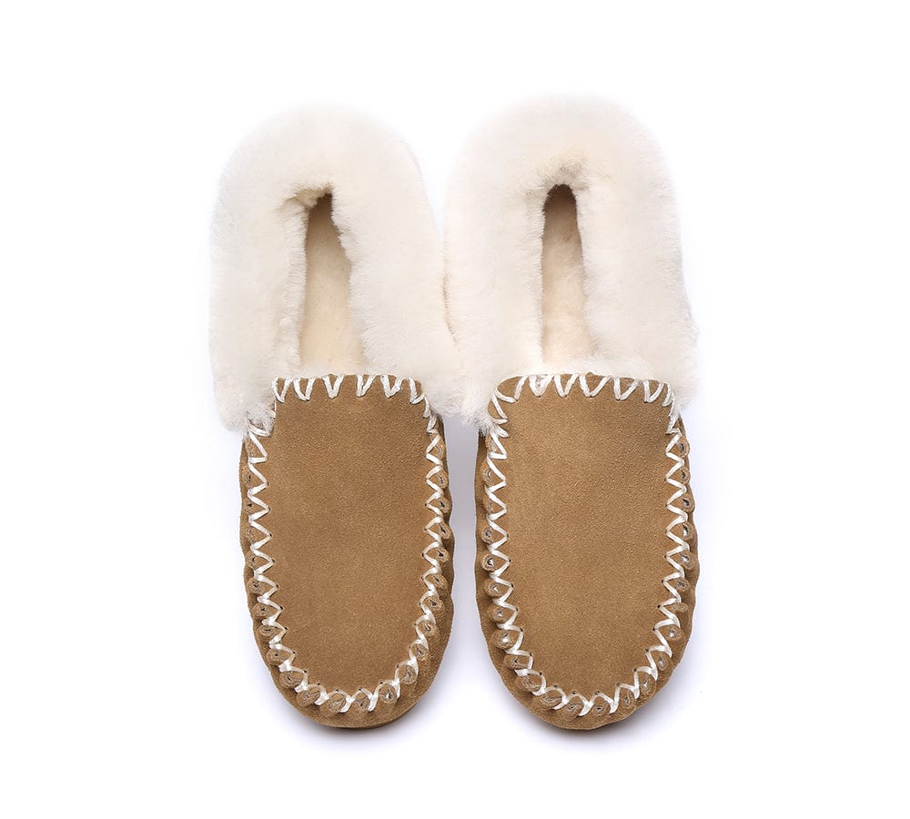 UGG Ankle Slippers Unisex Popo Moccasins - Image 31