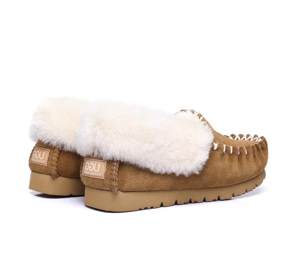 UGG Ankle Slippers Unisex Popo Moccasins - Image 32