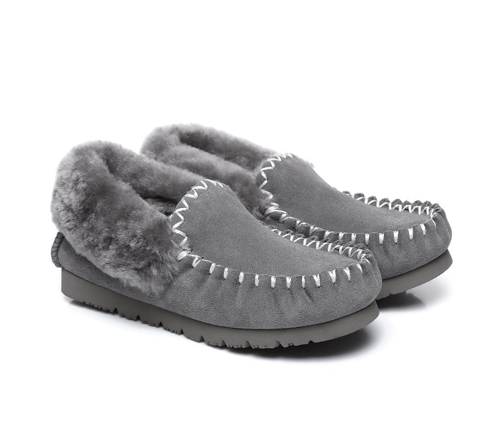 UGG Ankle Slippers Unisex Popo Moccasins - Image 39