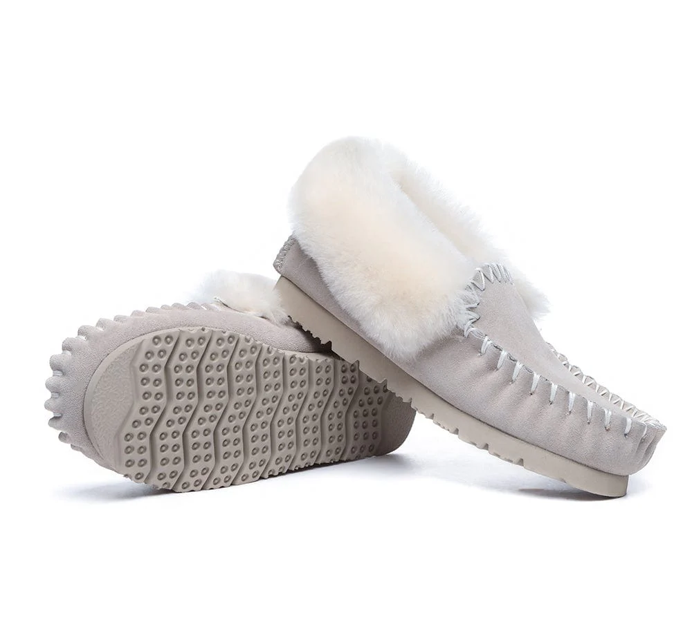UGG Ankle Slippers Unisex Popo Moccasins - Image 4