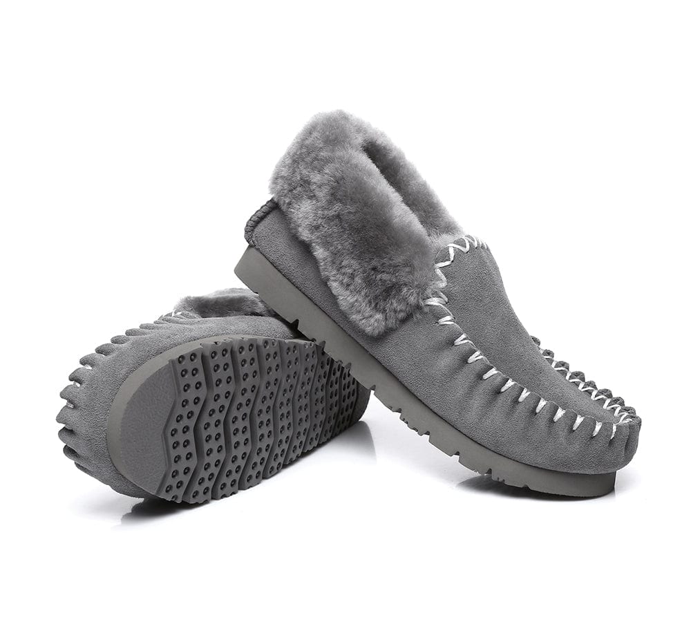 UGG Ankle Slippers Unisex Popo Moccasins - Image 40