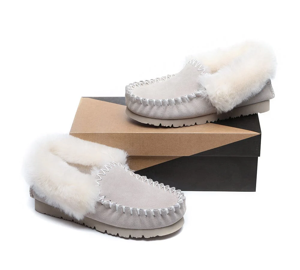 UGG Ankle Slippers Unisex Popo Moccasins - Image 5