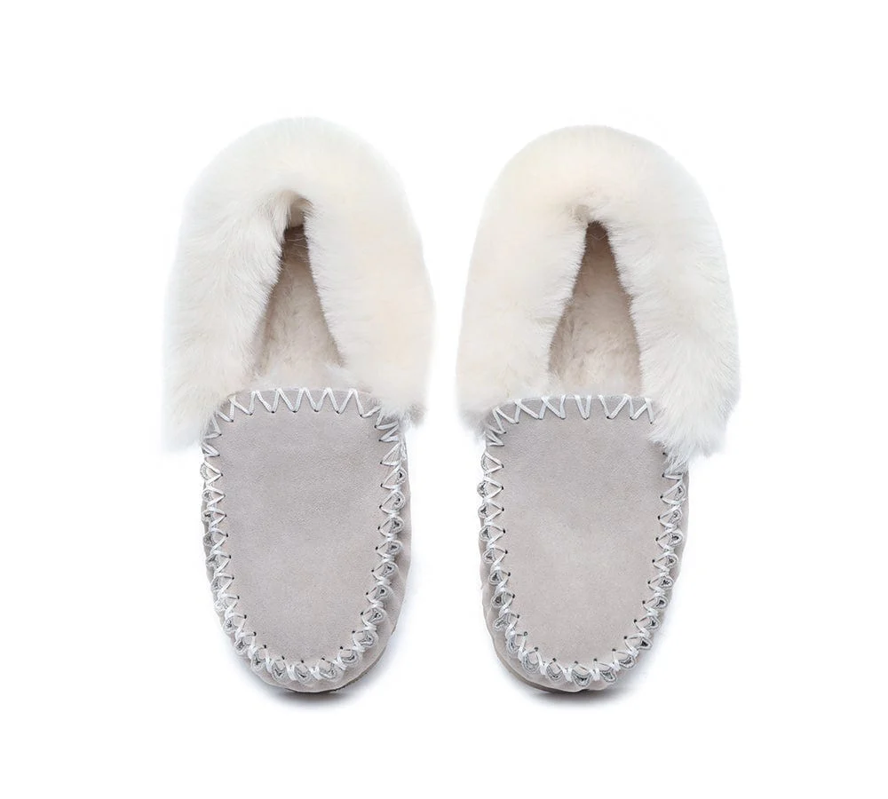 UGG Ankle Slippers Unisex Popo Moccasins - Image 7